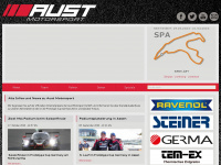 aust-motorsport.de Webseite Vorschau
