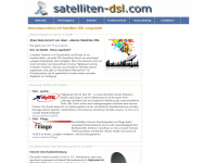 satelliten-dsl.com Webseite Vorschau