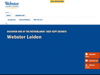 webster.nl Webseite Vorschau