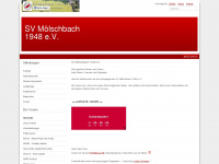 sv-moelschbach.de Webseite Vorschau