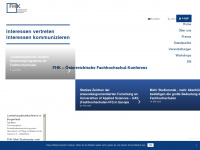 fhk.ac.at Webseite Vorschau