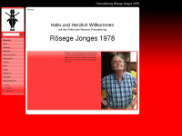 roesege-jonges.de Webseite Vorschau