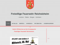 feuerwehr-reicholzheim.de Webseite Vorschau