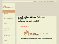 brennholz-dorbath.de Webseite Vorschau