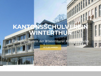 kantonsschulverein.ch Webseite Vorschau