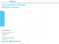 impulsmittelschule.ch Webseite Vorschau