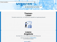 digithek.ch Webseite Vorschau