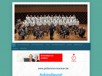polizeichor-bochum.de Webseite Vorschau