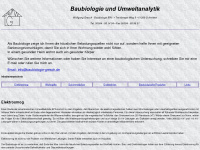baubiologie-gresch.de Webseite Vorschau