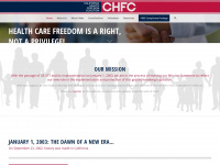 californiahealthfreedom.com Webseite Vorschau