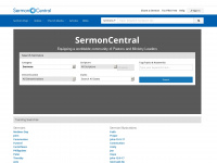 sermoncentral.com Webseite Vorschau