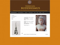 theravada-buddhismus.at Webseite Vorschau