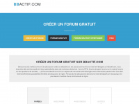bbactif.com Webseite Vorschau