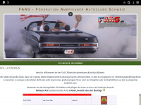 faas.ch Webseite Vorschau