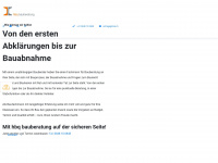 hbq-bauberatung.ch Webseite Vorschau