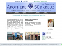 apotheke-bahnhof-suedkreuz.de Webseite Vorschau