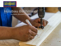 holzbau-bachmaier.at Webseite Vorschau