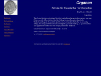 organon-schule.de Webseite Vorschau