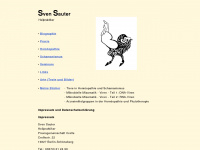 svensauter.de Webseite Vorschau