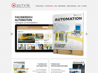 x-technik.at Webseite Vorschau