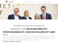 kanzlei-hm.de Webseite Vorschau