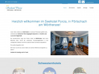 seehotel-porcia.at Webseite Vorschau