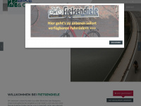 fietsendiele.de Webseite Vorschau