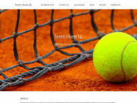 tennishome.nl Webseite Vorschau