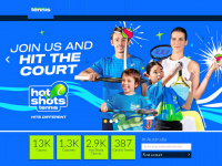 tennis.com.au Webseite Vorschau