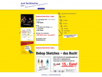 axelfischbacher.com Webseite Vorschau