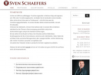 sven-schaefers.de Webseite Vorschau