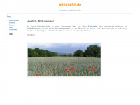 webkuehn.de Webseite Vorschau