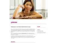 michikomoto.com Webseite Vorschau