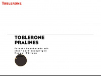 toblerone.ch Webseite Vorschau