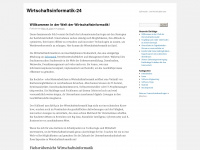 wirtschaftsinformatik-24.de Webseite Vorschau