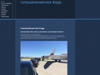 limousinenservice-kopp.de Webseite Vorschau