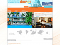 damron.com Webseite Vorschau