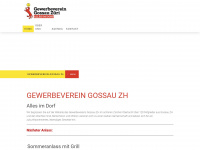gv-gossau-zh.ch Webseite Vorschau