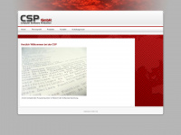 csp.at Webseite Vorschau