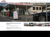 auto-koch.ch Webseite Vorschau