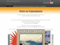 poster-auctioneer.com Webseite Vorschau