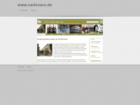 carlevaro.org Webseite Vorschau