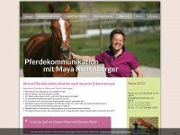 pferdekommunikation.ch Webseite Vorschau