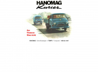 hanomag-kurier.de Webseite Vorschau