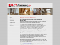 blitz-sanierung.de Webseite Vorschau