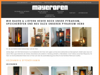 mayerofen.com Webseite Vorschau