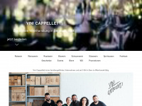 cappelletti.ch Webseite Vorschau