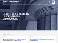drb-brandenburg.de Webseite Vorschau