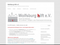 wolfsburg-hilft.de Webseite Vorschau