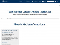 statistik.saarland.de Webseite Vorschau